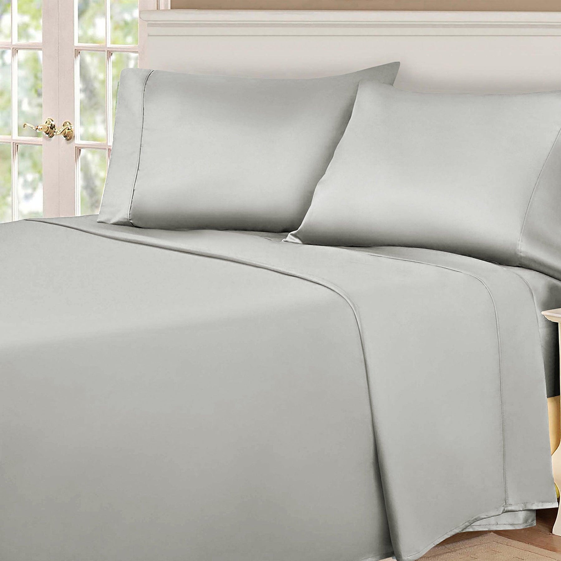 Egyptian Cotton 530 Thread Count Solid Deep Pocket Bed Sheet Set - Sheet Set by Superior