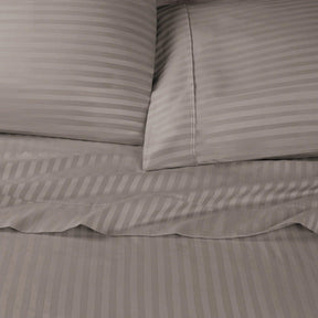 Egyptian Cotton 600 Thread Count Striped Pillowcase Set - Pillowcases by Superior