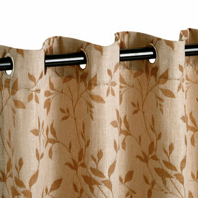 Ghera Jacquard Curtain Panel Set with Grommet Top Header - Semi Sheer Curtains by Superior