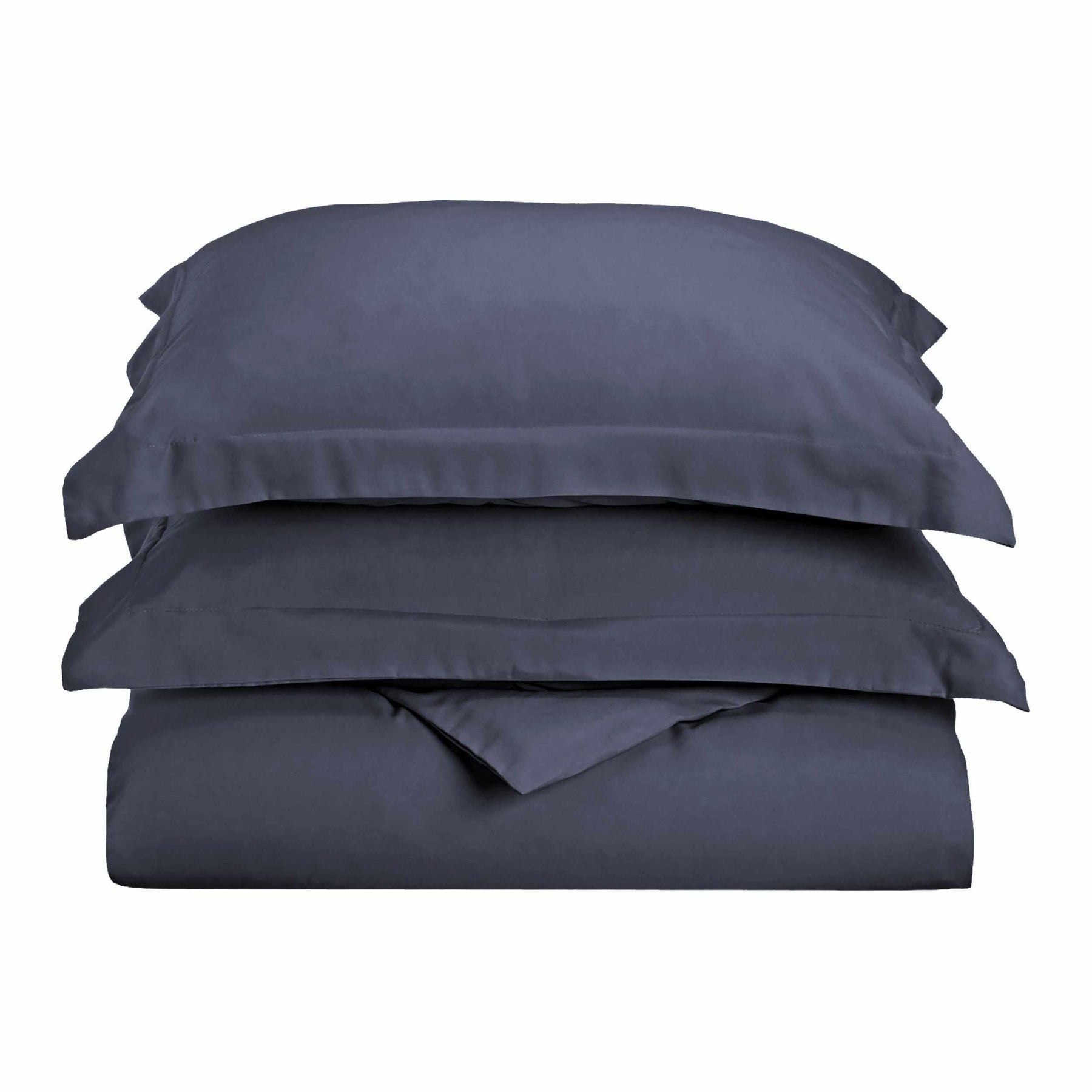 Microfiber Wrinkle Resistant Solid Duvet Cover Set - by Superior