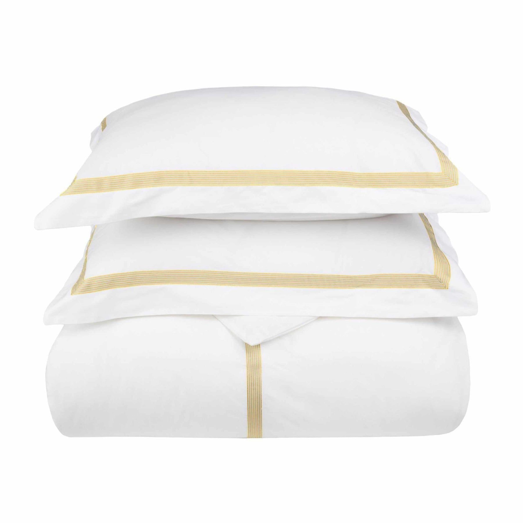 Miller Embroidered Border Cotton Duvet Cover Set - by Superior