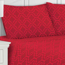 Moroccan Trellis Cotton Flannel 2 Piece Pillowcase Set - Pillowcases by Superior