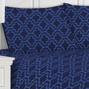 Moroccan Trellis Cotton Flannel 2 Piece Pillowcase Set - Pillowcases by Superior