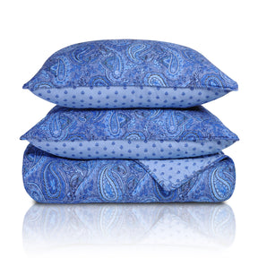 Reversible Moroccan Paisley Cotton Quilt Set - by Superior