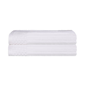 Soho Cotton Ribbed Textured Ultra-Absorbent 2 Piece Bath Towel Set - Bath Towel by Superior