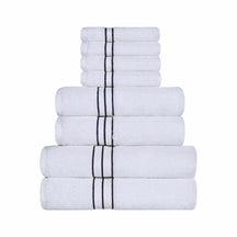 Turkish Cotton Heavyweight Plush 8 Piece Towel Set - Towel Set by Superior