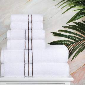 Turkish Cotton Heavyweight Ultra-Plush 6 Piece Towel Set - Towel Set by Superior