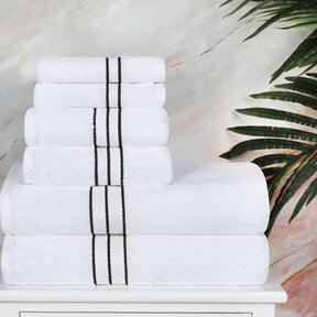 Turkish Cotton Heavyweight Ultra-Plush 6 Piece Towel Set - Towel Set by Superior